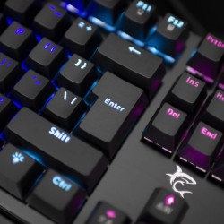 White shark gaming tastatura Spartan mehanička blue SW crna