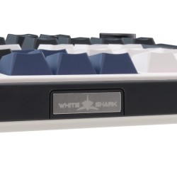 White shark gaming tastatura Excalibur mehanička red SW US bijela