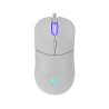 White shark gaming miš Badgemagus bijeli