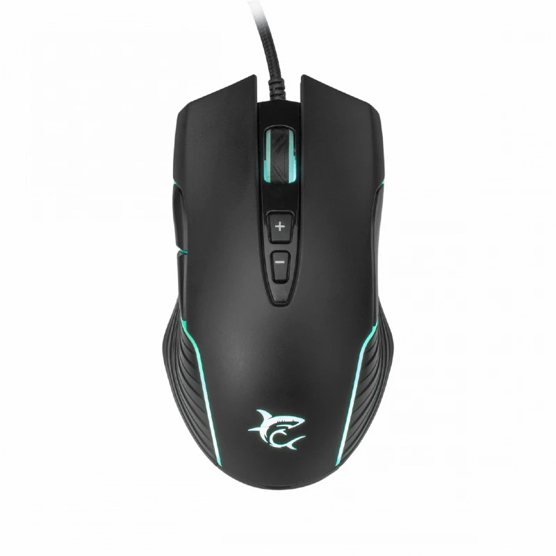 White shark gaming miš Azarah rgb crni