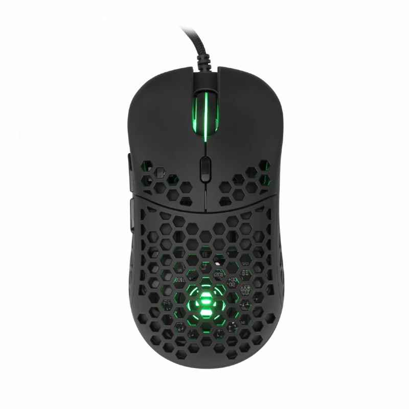 White shark gaming miš Naginata crni