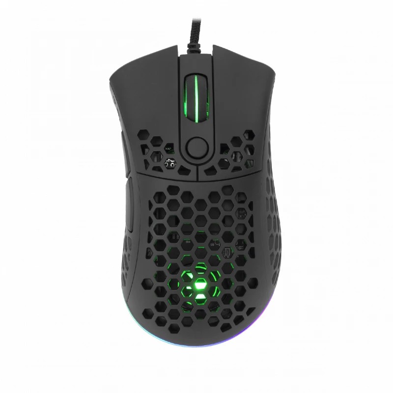 White shark gaming miš Shuriken crni