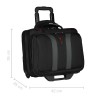 Wenger torba za laptop sa točkičima i ručkom Granada 17'' crna