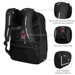 Wenger ruksak za laptop Cosmic 17'' crni