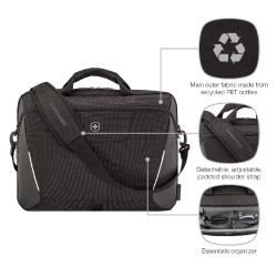 Wenger torba za laptop Xe Brief 17' crna (653301)
