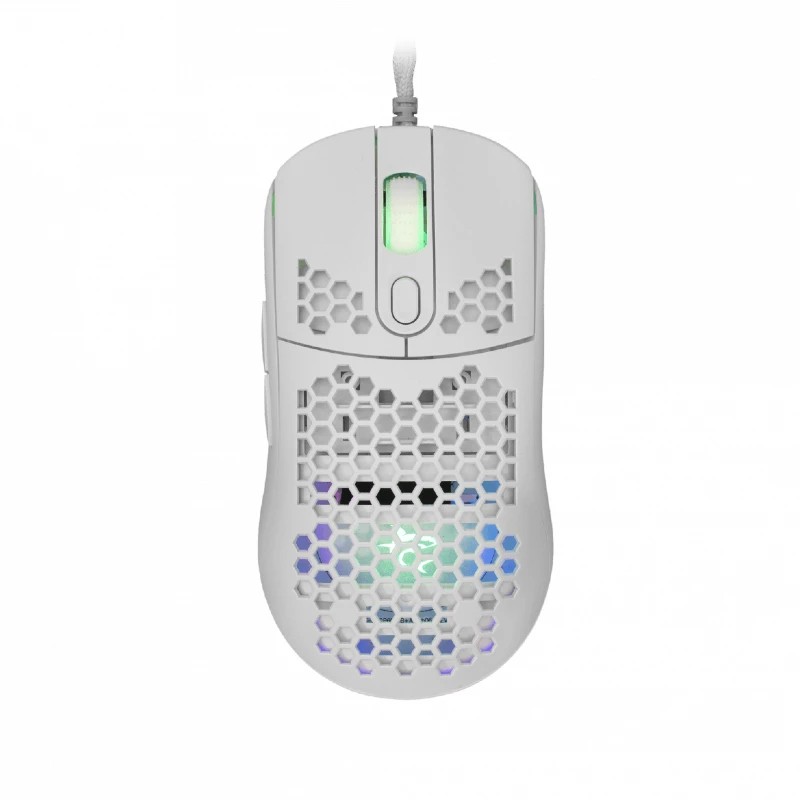 White shark gaming miš Galahad bijeli