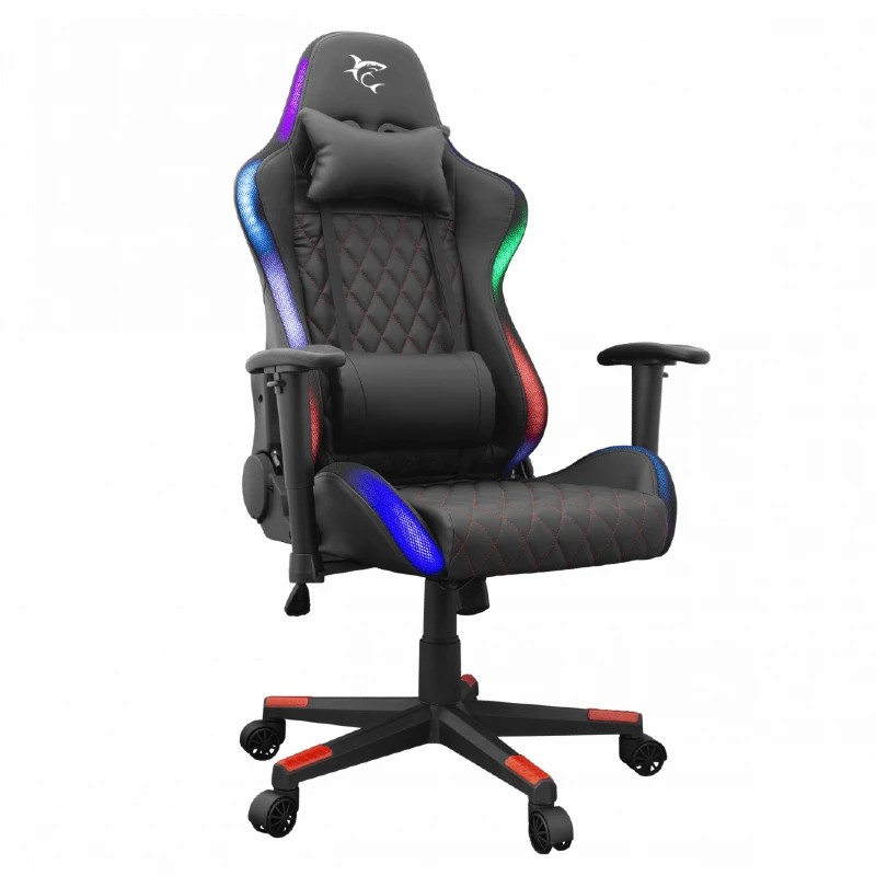 White Shark Gaming Stolica THUNDERBOLT RGB osvjetljenje, crna