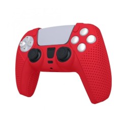 White Shark silicone case kontrolera za PS5 crveni PS-541