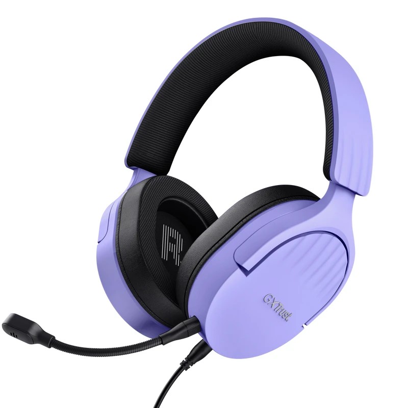 Trust slušalice GXT489P Gaming ljubičaste