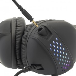 White shark slušalice OX RGB crne