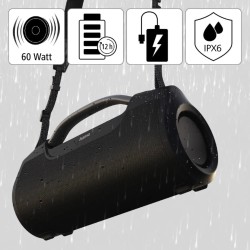 Hama bluetooth zvučnik Soundbarrel 60W crni