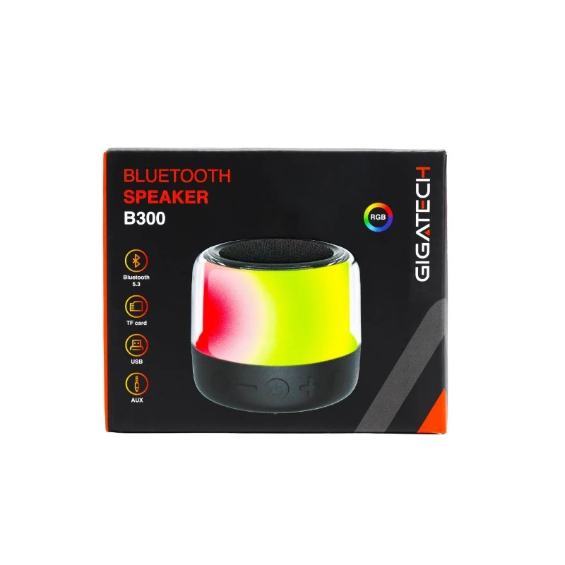 Bluetooth zvučnik Gigatech B300, RGB