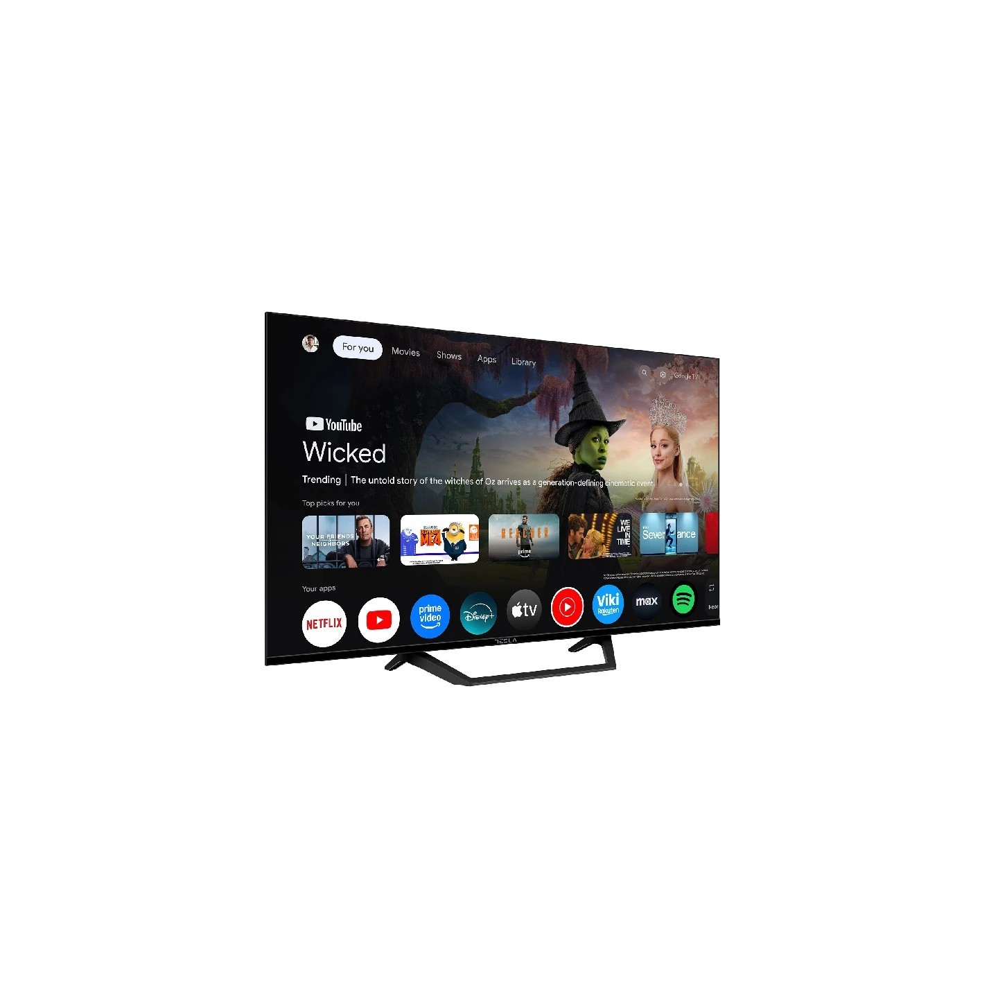 Tesla Televizor 43E655BFS LED 43'' (109cm) FHD, Google TV + Gratis nosač
