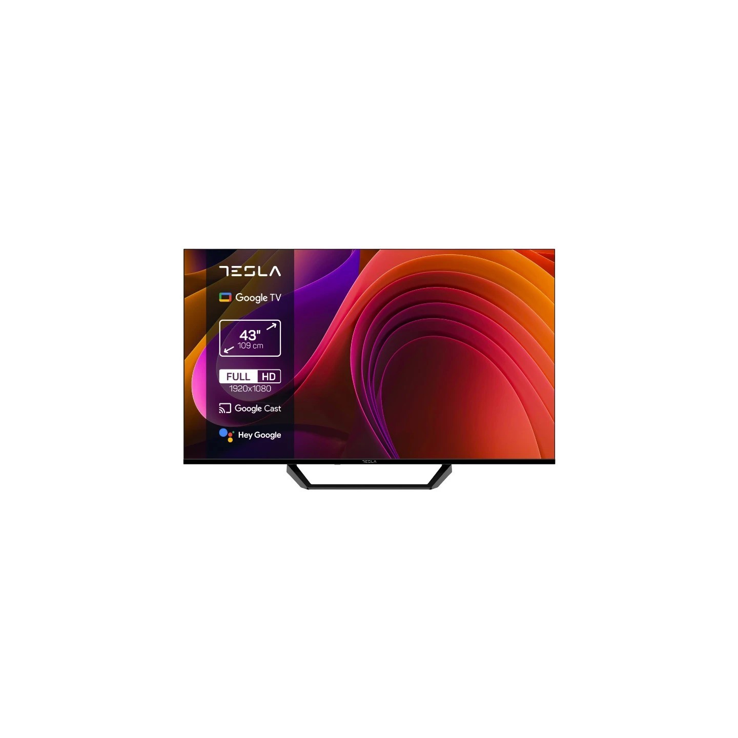 Tesla Televizor 43E655BFS LED 43'' (109cm) FHD, Google TV + Gratis nosač