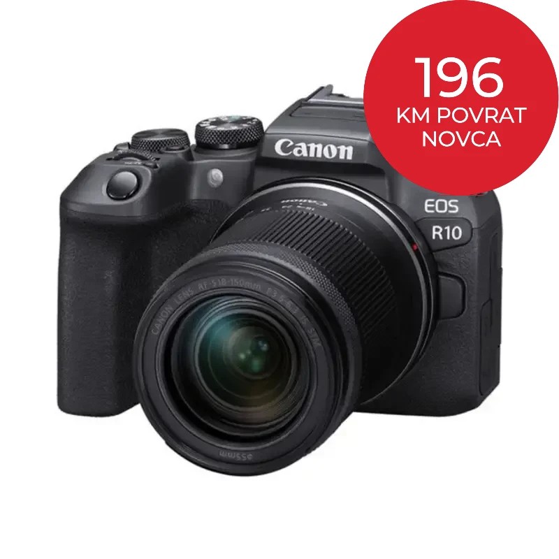 Canon EOS R10 + RF-S 18-150mm IS STM