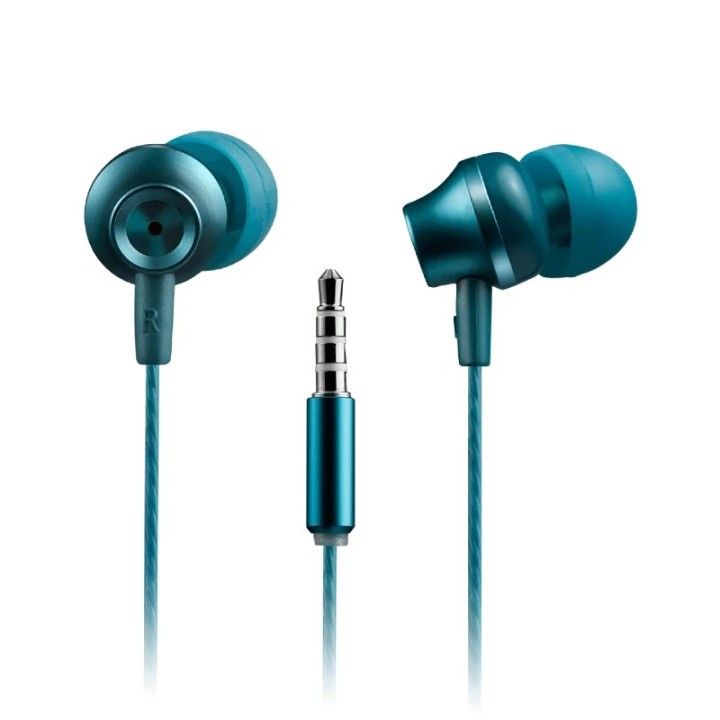 Canyon slušalice sa mikrofonom CNS-CEP3BG, plavo-zelene