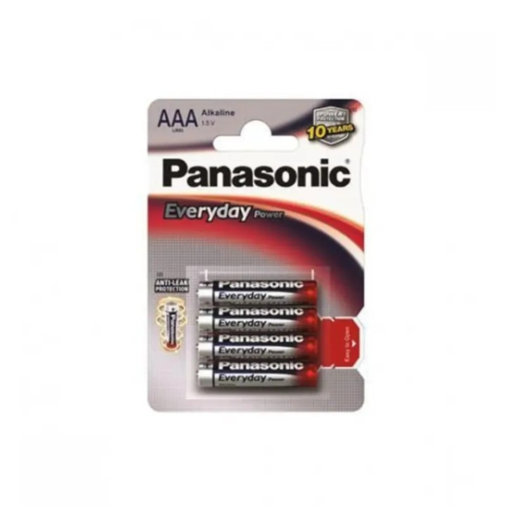Panasonic baterija R03RZ/4BP Zinc Carbon
