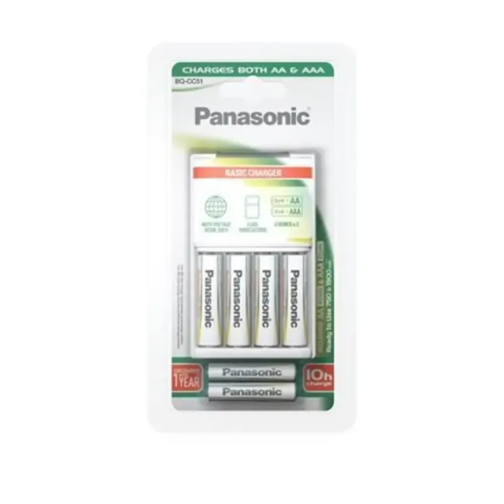 Panasonic punjač baterija K-KJ51MGD42E + 4 AA 1900mAh + 2 AAA 750mAh baterije