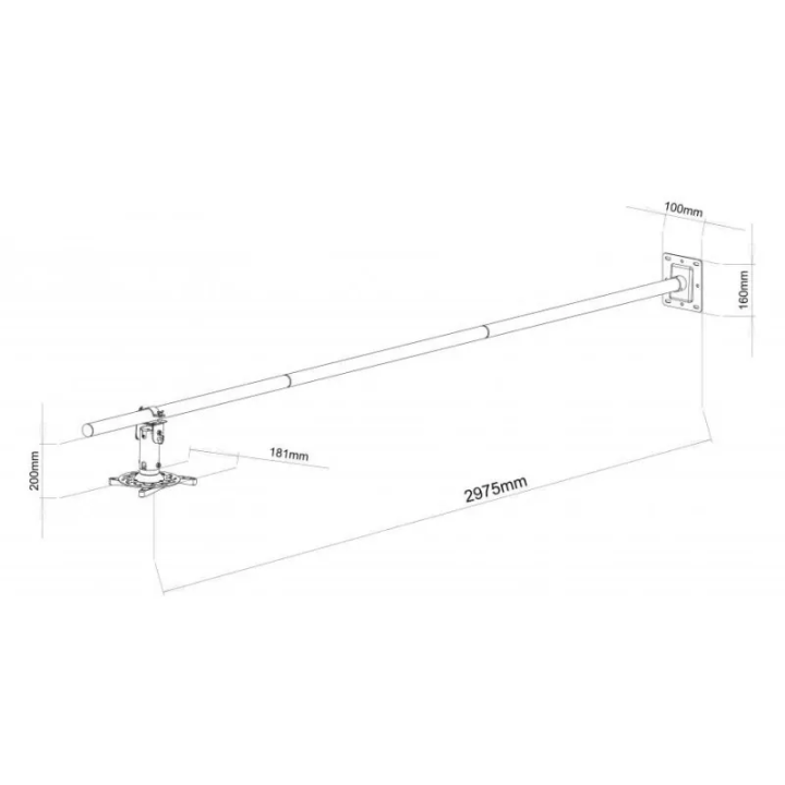 SBOX nosač za projektor PM-300-3.0