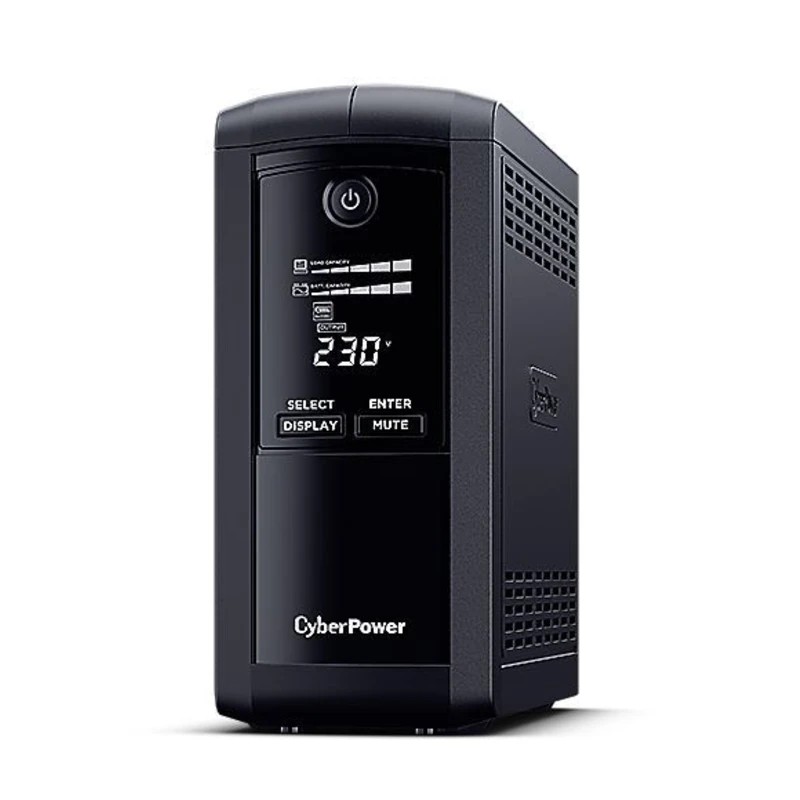CyberPower UPS 1000VA/550W VP1000EILCD, line-int., Euro, desktop