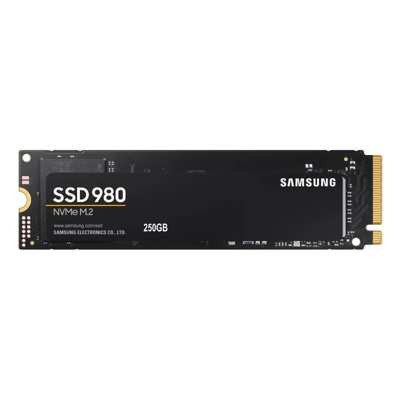 Samsung SSD 980 PCIe3.0x4 NVMe 250 GB, MZ-V8V250BW