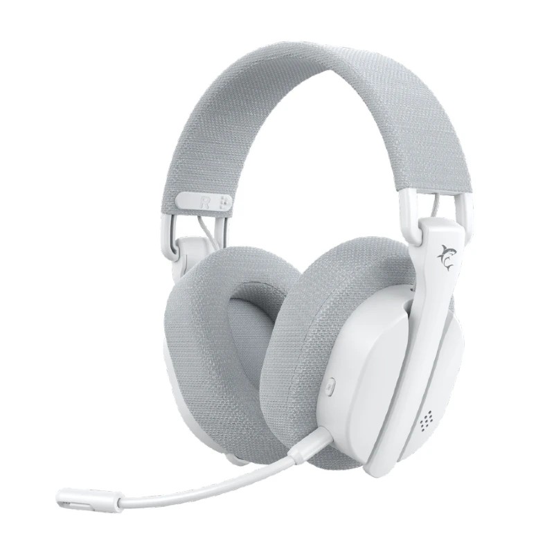 White Shark gaming slušalice bežične Firecrest bijele