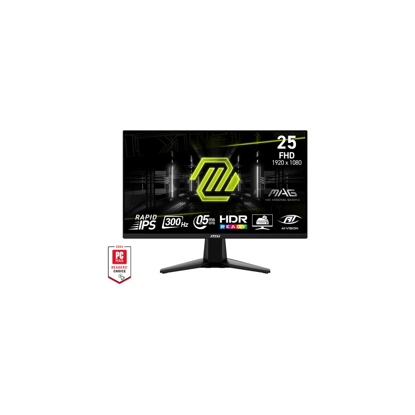 MSI monitor 24,5'' 255XF FHD Rapid IPS 300Hz