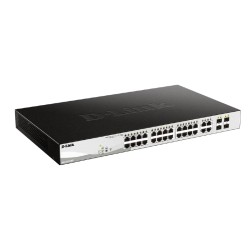 D-Link switch 24-portni gigabit PoE web managed, DGS-1210-28P
