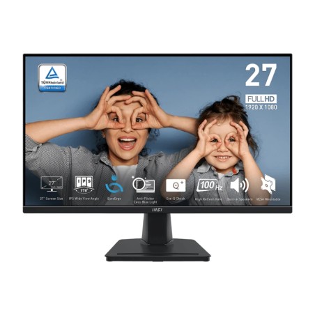 MSI monitor 27'' PRO MP275 FullHD 100Hz, HDMI, VGA, zvučnici