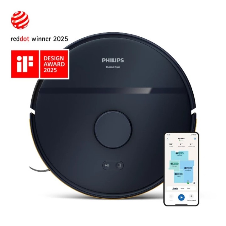 Philips robot usisivač XU2000/10, usis i brisanje, Wi-Fi, 130 min rada