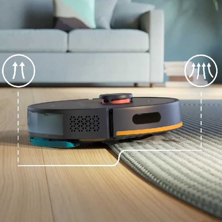 Philips robot usisivač XU2000/10, usis i brisanje, Wi-Fi, 130 min rada