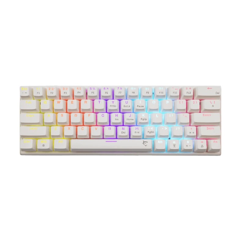 White shark gaming tastatura Wakizashi Blue SW US bijela