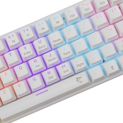 White shark gaming tastatura Wakizashi Blue SW US bijela