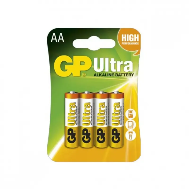 Baterija GP AA 1,5V Ultra blister 4/1 B1921 alkalna