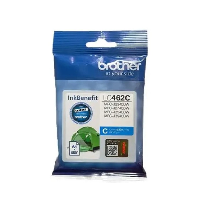 Tinta Brother LC462 XL Cyan