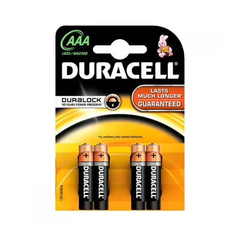 Duracell baterija BSC LR3 AAA 4 kom