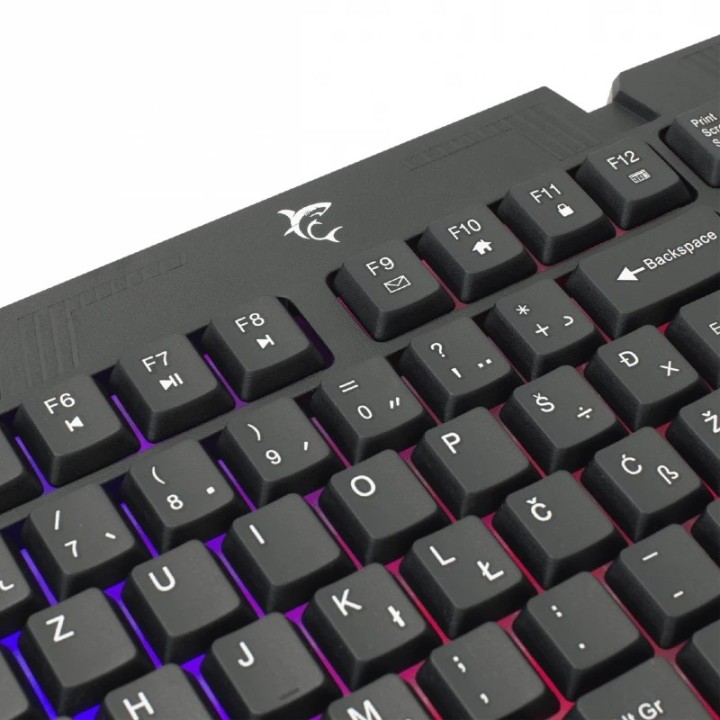 White shark gaming tastatura GK-2105 Dakota crna