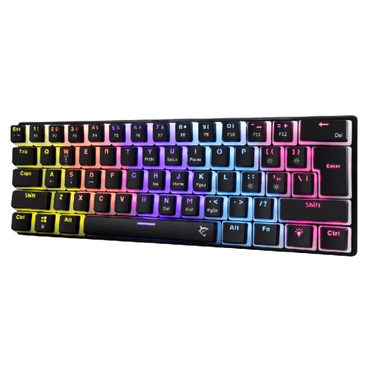 White shark gaming tastatura Ashiko red SW crna