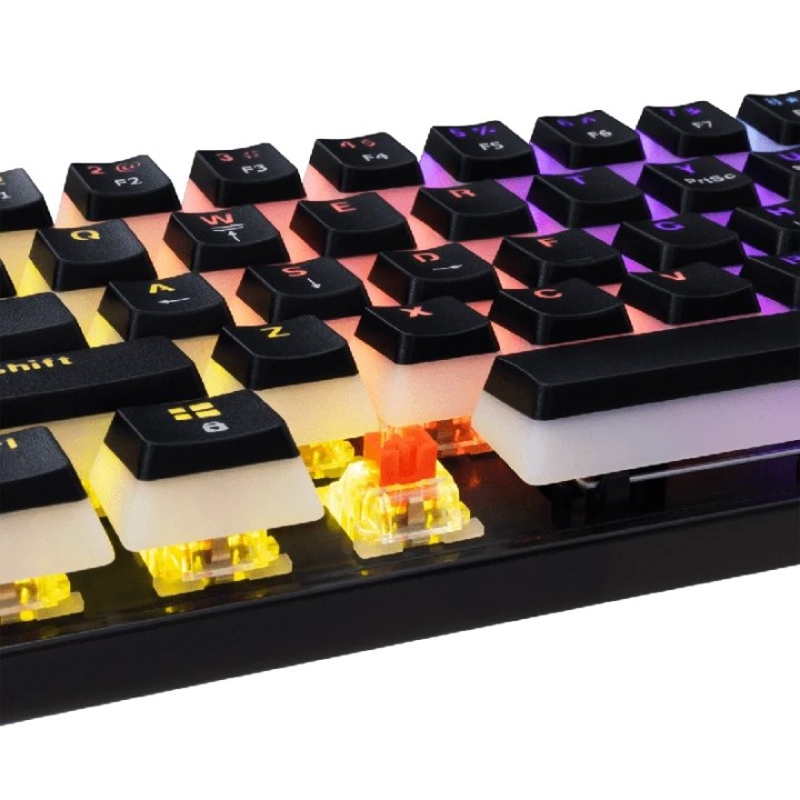 White shark gaming tastatura Ashiko red SW crna