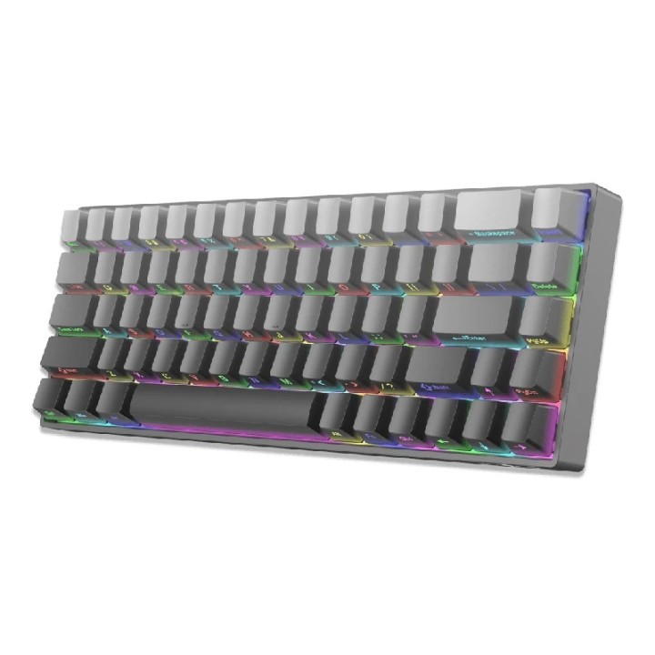 White shark gaming tastatura Nunchaku mehanička red SW US Siva