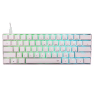 White shark tastatura Shinobi-2 mehanička blue SW US bijela