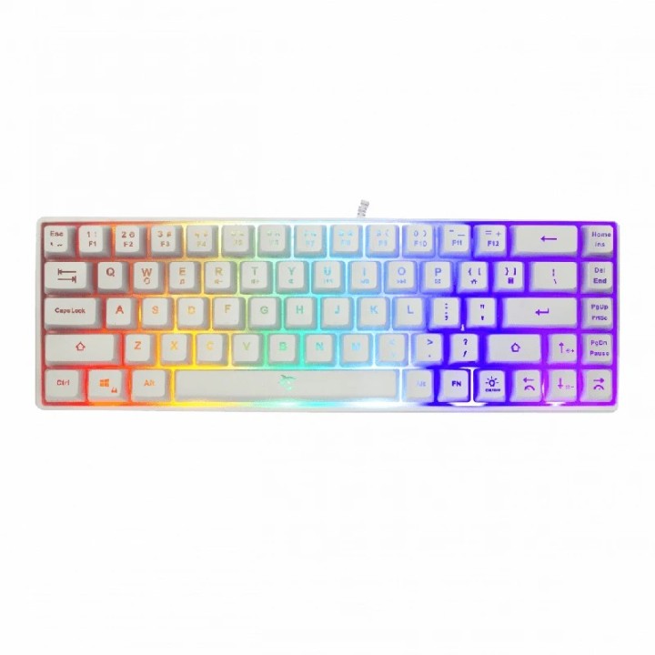 White shark gaming tastatura Ronin US bijela