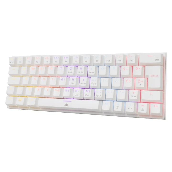 White shark gaming tastatura Wakizashi mehanička blue SW bijela