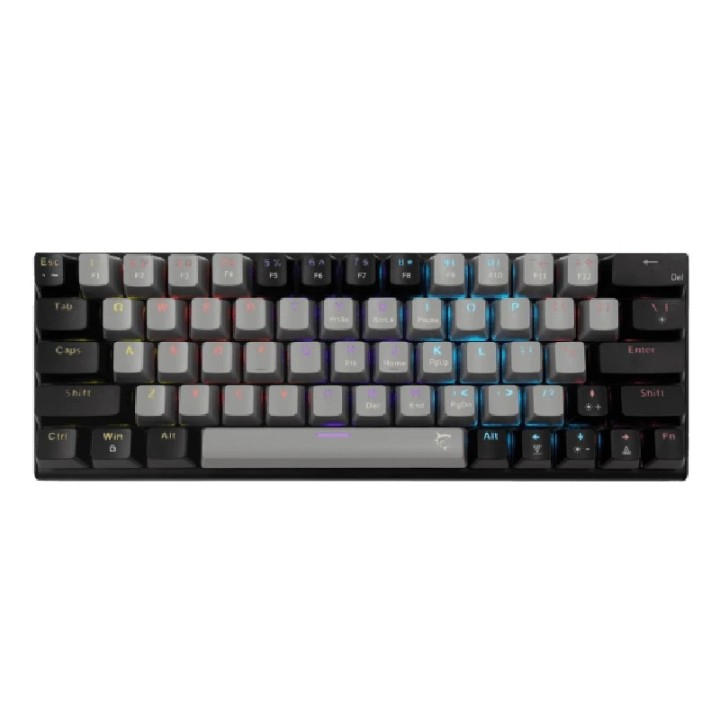 White shark gaming tastatura Wakizashi2 mehanička red SW US sivo-crna
