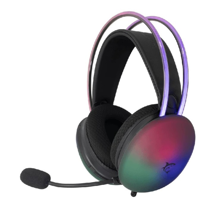 White shark slušalice Firefly crne