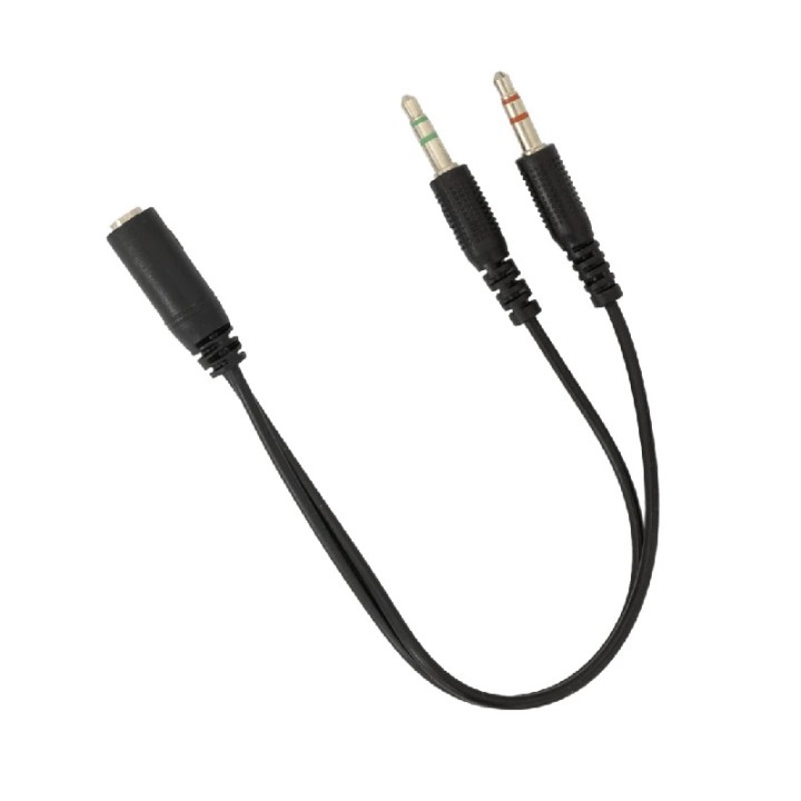 White shark slušalice Firefly crne