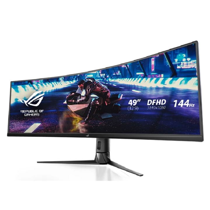 Asus monitor 49'' XG49VQ UHD VA 144Hz, Curved ROG Strix