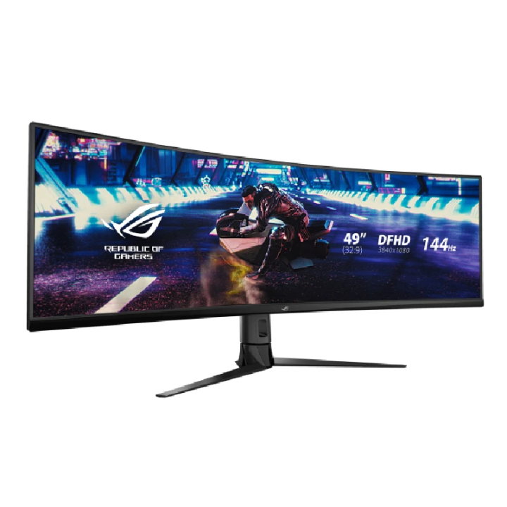 Asus monitor 49'' XG49VQ UHD VA 144Hz, Curved ROG Strix