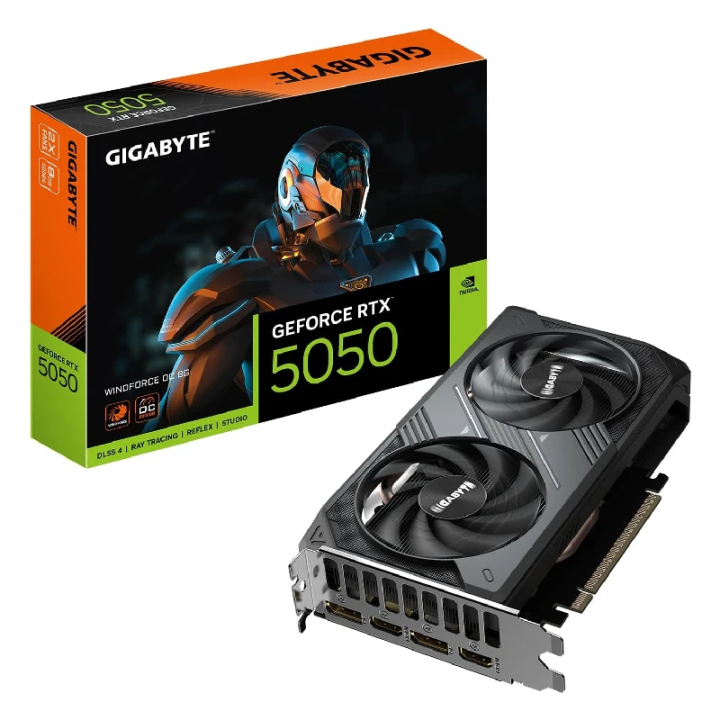 Gigabyte grafička kartica nVidia RTX5050WF2OC 8GB DDR6