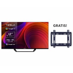 Tesla TV 43E655BFS LED 43'' (109cm) FHD, Google TV + Gratis nosač
